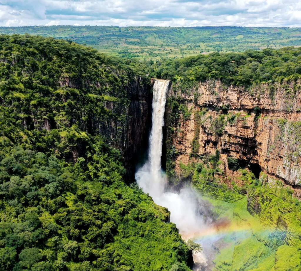 kalambo waterfalls in tanzania